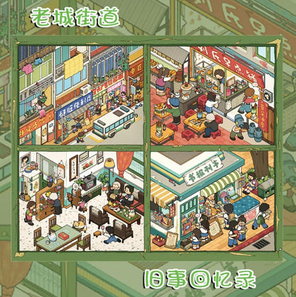 #031 Keke Mila 11.0 New Version Y2K Era DIY 3D Scene Stickers Miniature Scenes(M)