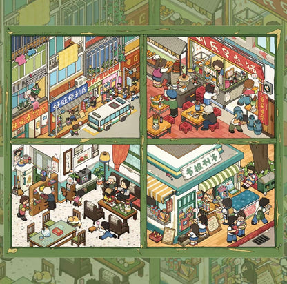 #031 Keke Mila 11.0 New Version Y2K Era DIY 3D Scene Stickers Miniature Scenes(M)